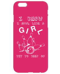 Bowl Like A Girl Phone Cover