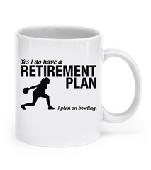 Bowling Retirement Women's Mug