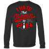 I Hate That Damn 10 Pin 2018 Limited Edition Red - Design On Back