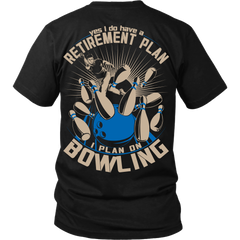 Mens Retirement Plan - Design On Back